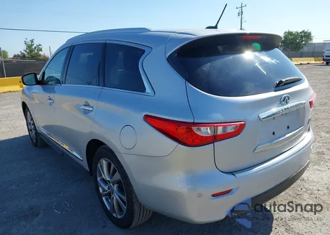 2013 Infiniti Jx35 z USA, uszkodzony, nr VIN 5N1AL0MM9DC333628